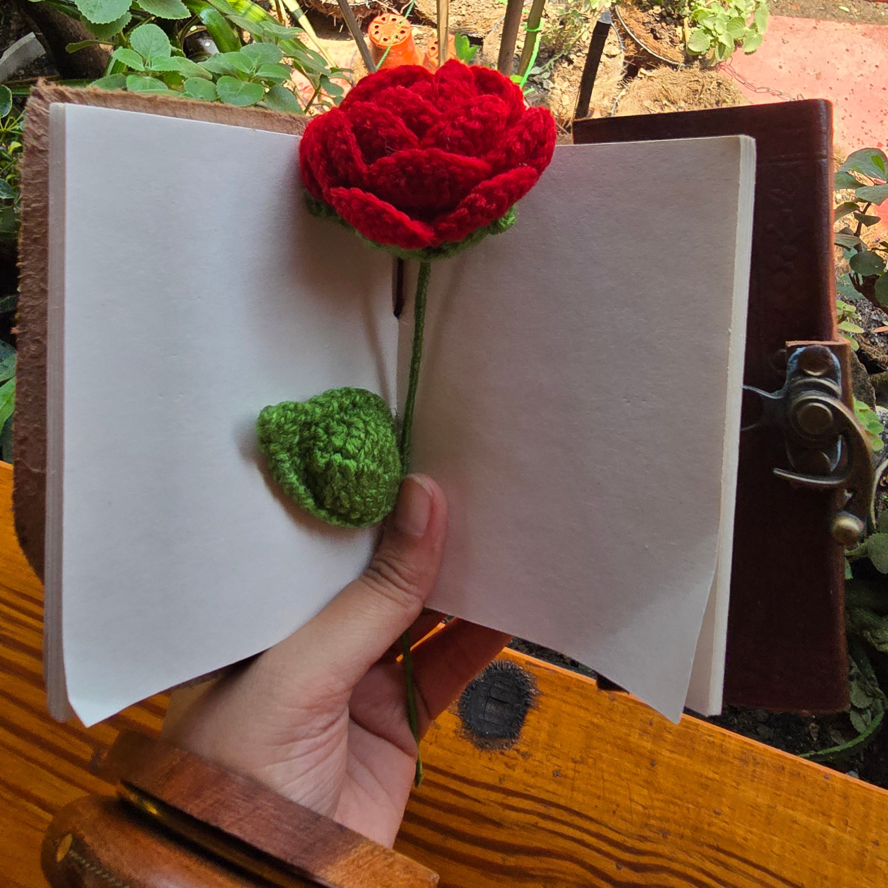Crochet Rose Flower