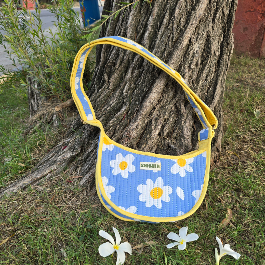 Daisy Baguette/Sling Bag