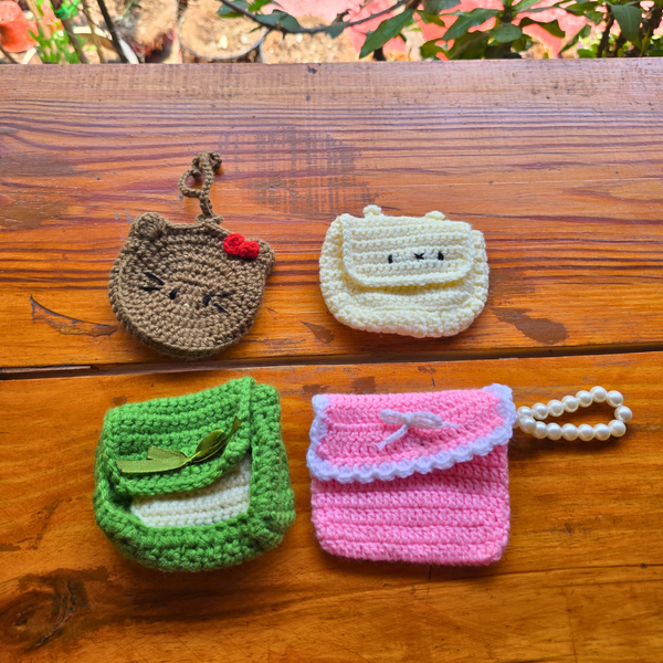 Crochet Kitty Coin Purse - ShrukaCrochet Kitty Coin PurseShruka