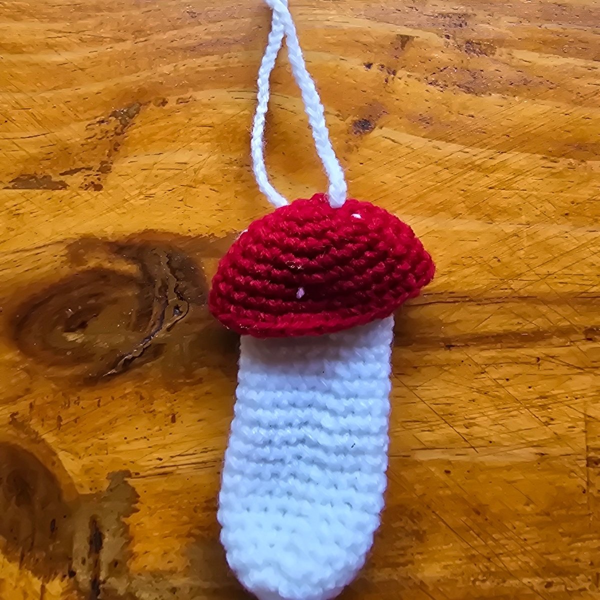 Crochet Mushroom Lip Balm Holder - ShrukaCrochet Mushroom Lip Balm HolderShruka
