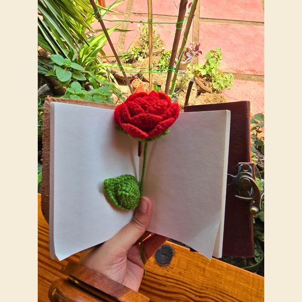Crochet Rose Flower - ShrukaCrochet Rose FlowerShruka